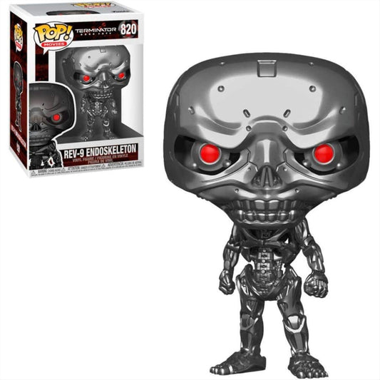 Funko POP #820 Movies Terminator REV-9 Endoskeleton Dark Fate