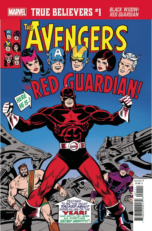 True Believers Black Widow/Red Guardian #1 Reprint