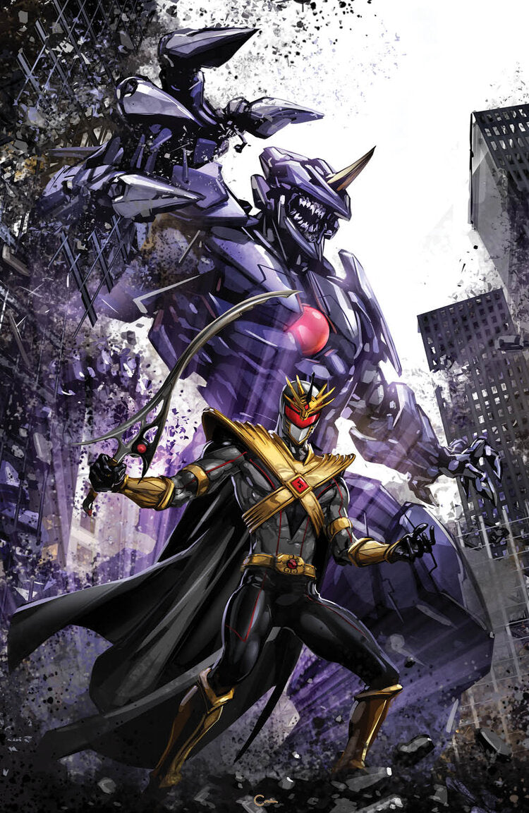 Power Rangers: Drakkon New Dawn #1 Clayton Crain Virgin Variant Set