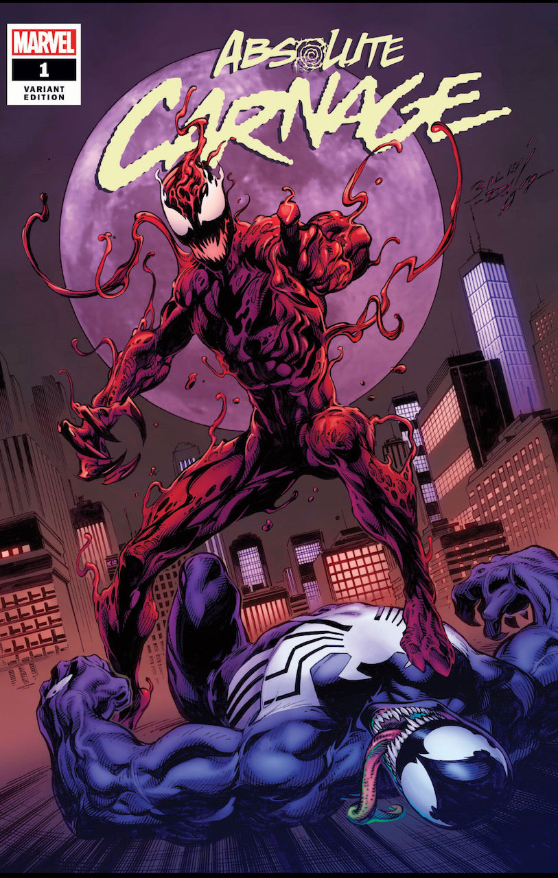 Absolute Carnage 1 Cover L 1:100 Incentive store Mark Bagley Hidden Gem Variant NM