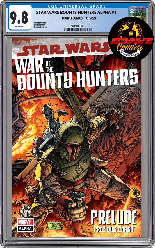 STAR WARS WAR OF THE BOUNTY HUNTERS ALPHA #1 CGC 9.8