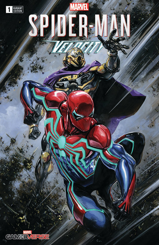 Spider-Man Velocity #1 Clayton Crain Virgin Variant Set