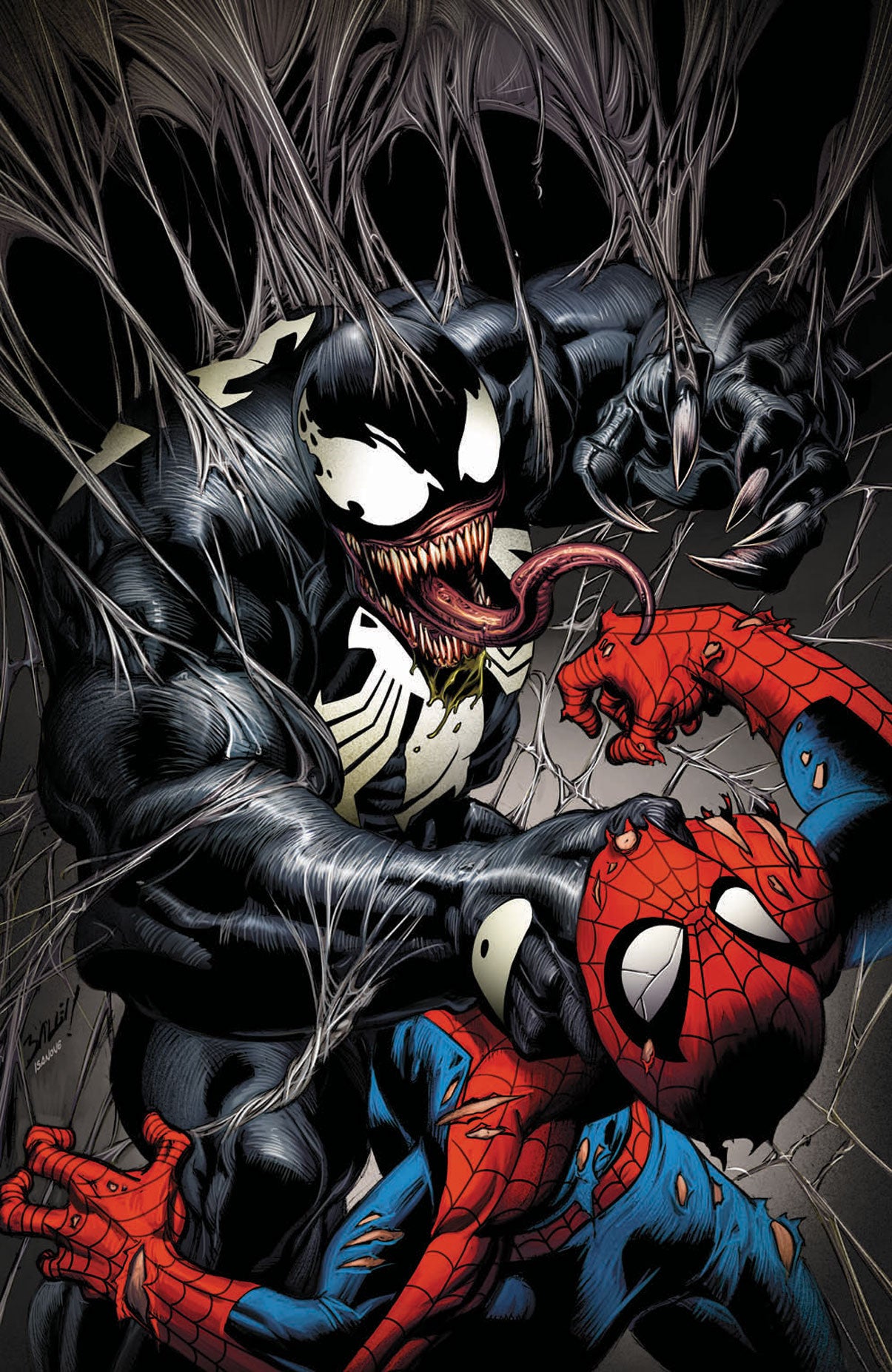 VENOM #1 SONNY'S COMICS EXCLUSIVE MARK BAGLEY VARIANT COVER B