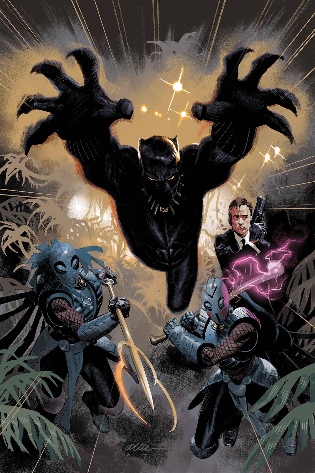 BLACK PANTHER ANNUAL #1 LEG