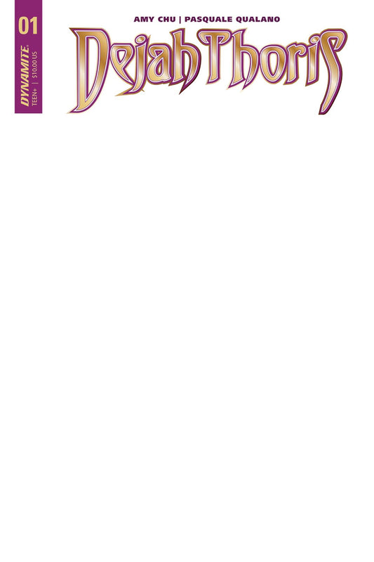 DEJAH THORIS #1 BLANK AUTHENTIX ED