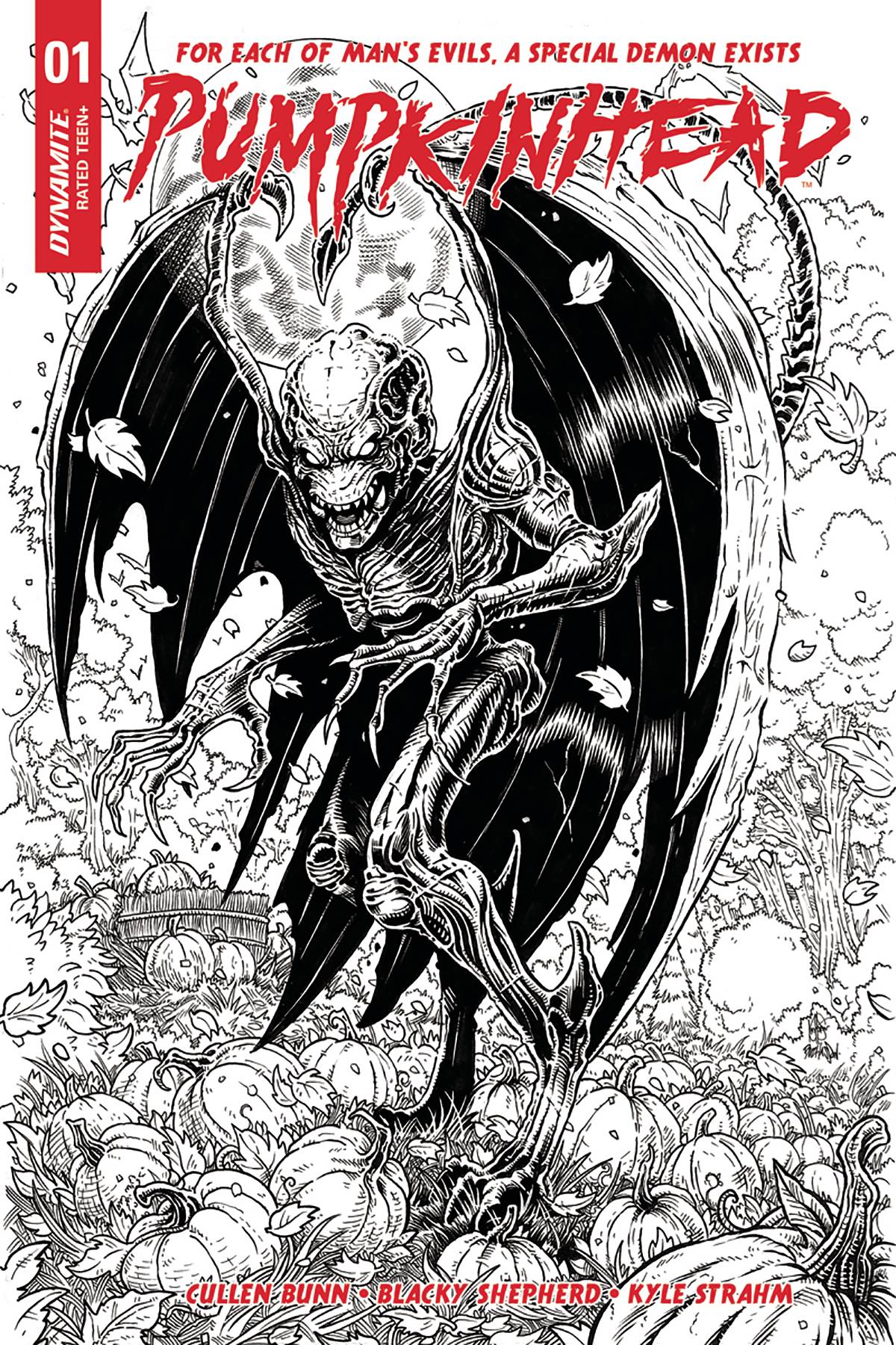 PUMPKINHEAD #1 (OF 5) CVR E 1:20 COPY HAESER INCV