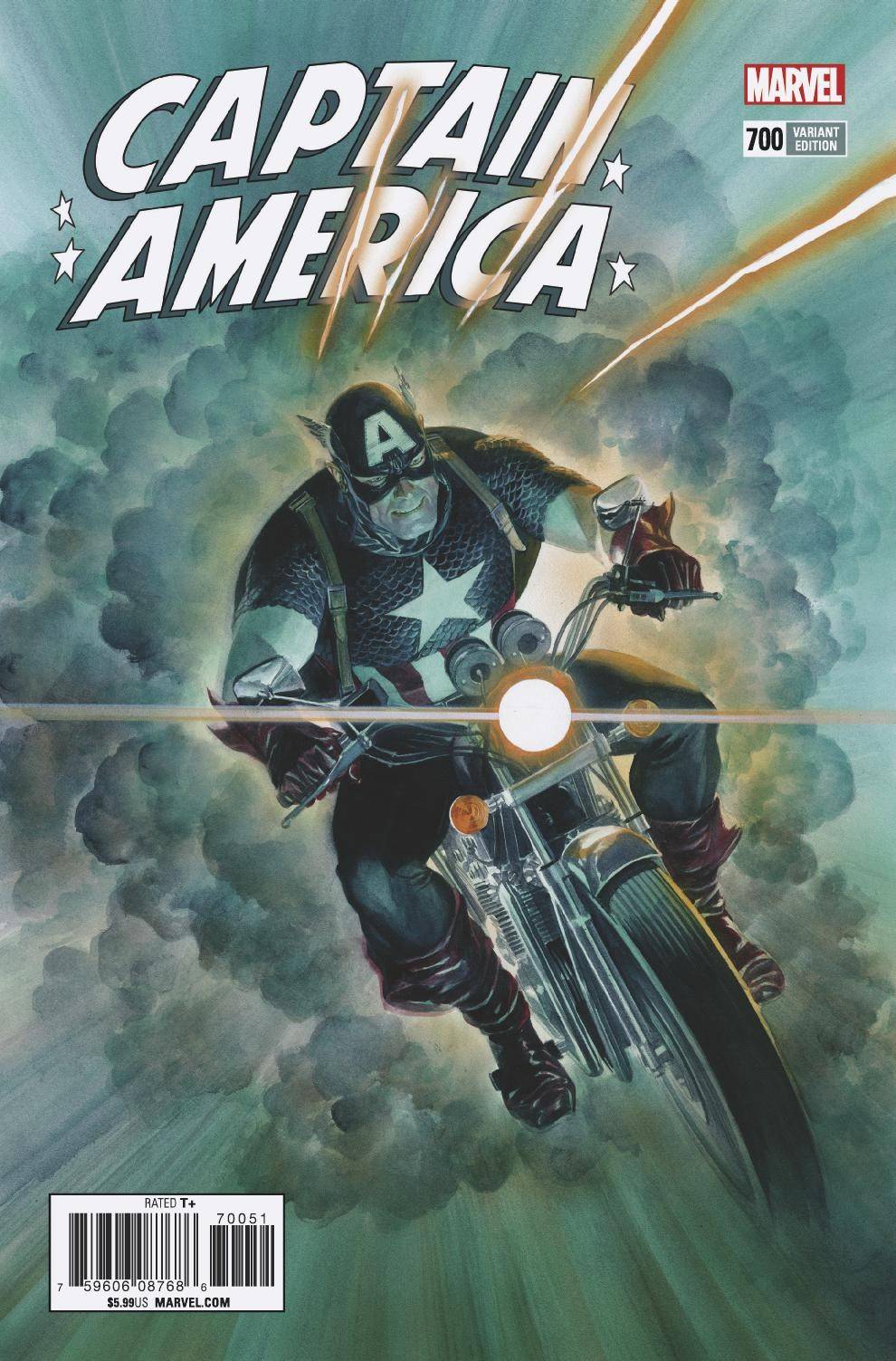 CAPTAIN AMERICA #700 ALEX ROSS VAR LEG