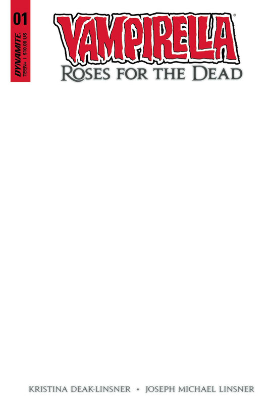 VAMPIRELLA ROSES FOR DEAD #1 (OF 4) BLANK AUTHENTIX