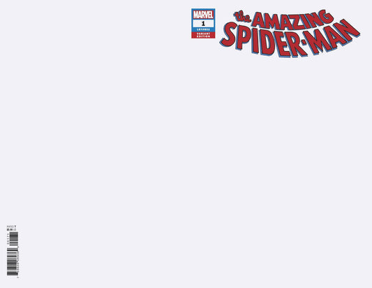 AMAZING SPIDER-MAN #1 BLANK VAR