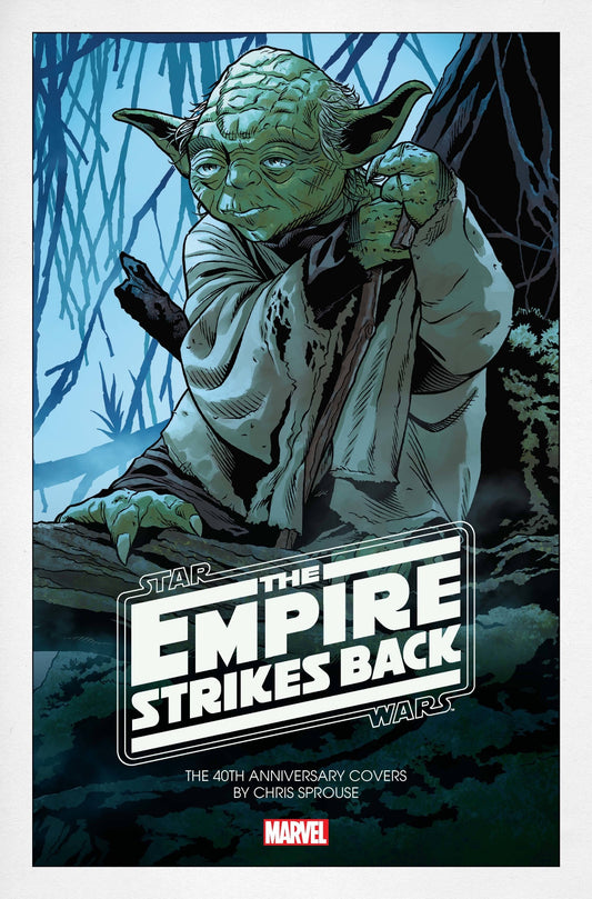 STAR WARS EMPIRE 40TH ANNIV CVR SPROUSE #1 MOVIE POSTER VAR