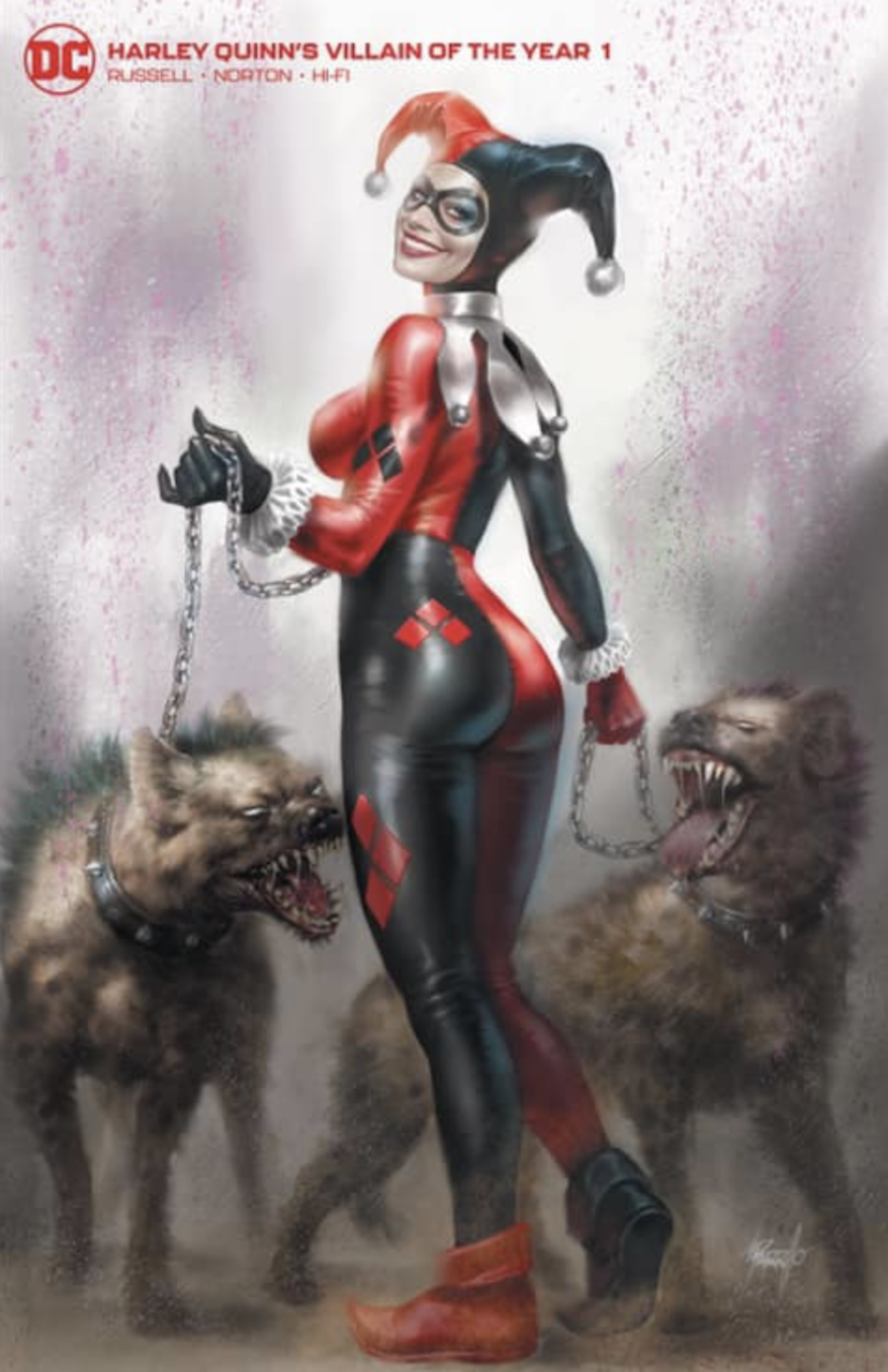 HARLEY QUINN #1 LUCIO PARILLO CONVENTION EXCLUSIVE VARIANT