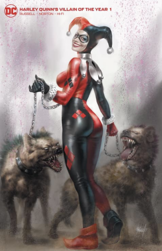 HARLEY QUINN #1 LUCIO PARILLO CONVENTION EXCLUSIVE VARIANT