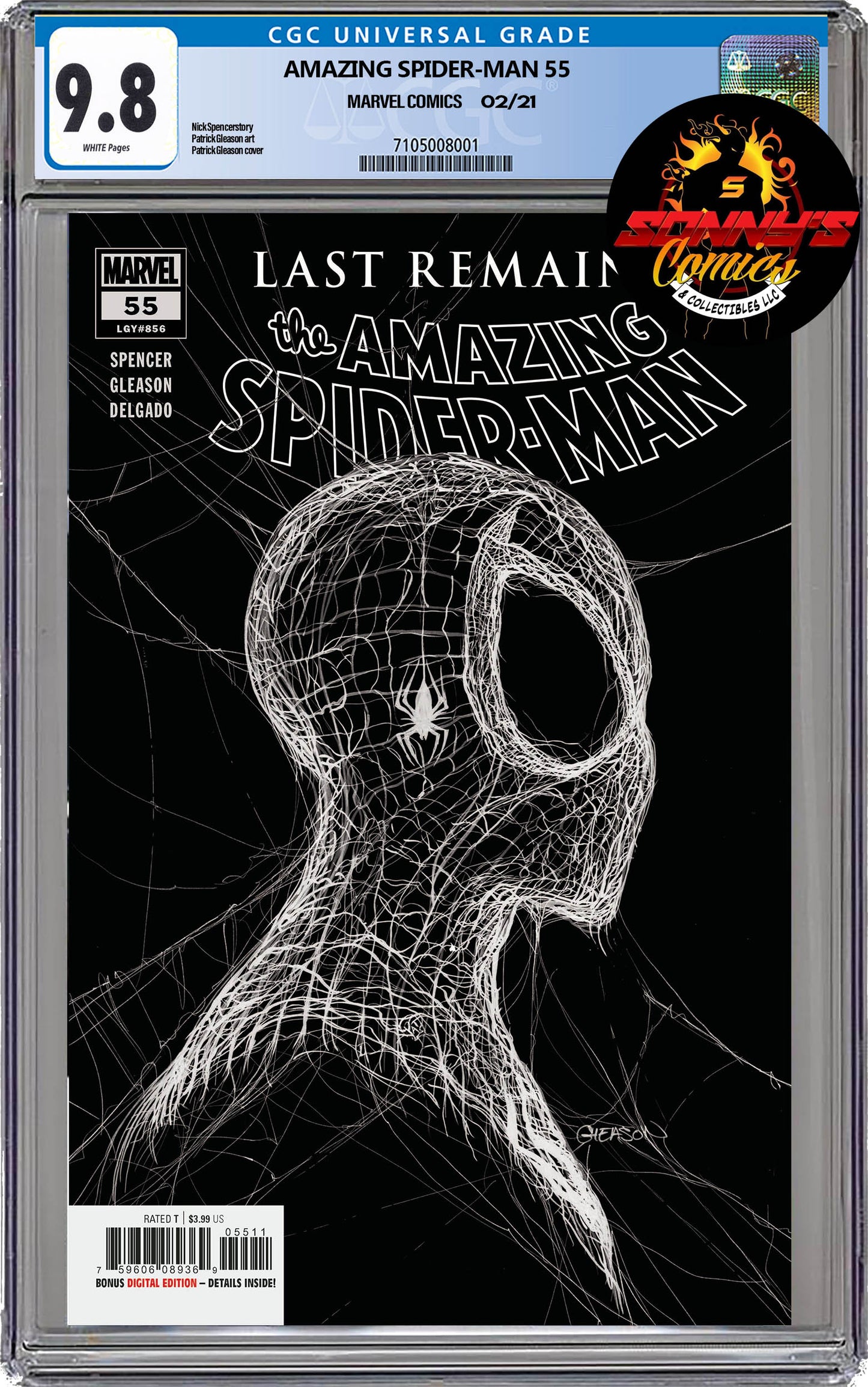 AMAZING SPIDER-MAN #55 LR CGC 9.8