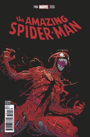AMAZING SPIDER-MAN #796 2ND PTG HAWTHORNE VAR LEG