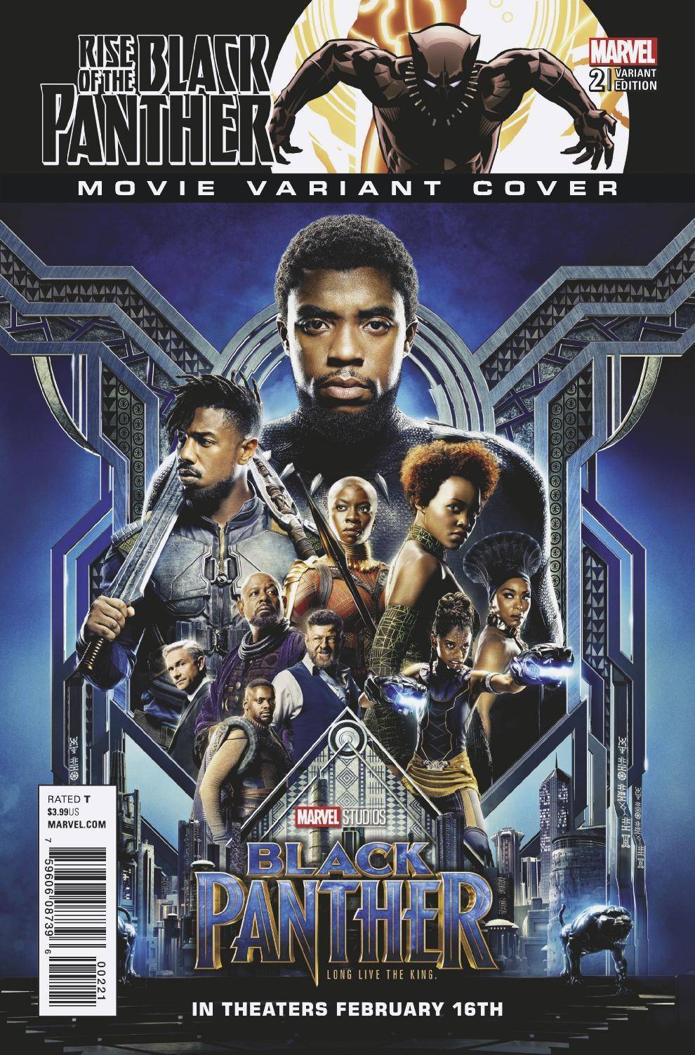 RISE OF BLACK PANTHER #2 (OF 6) MOVIE VAR LEG NM/NM-