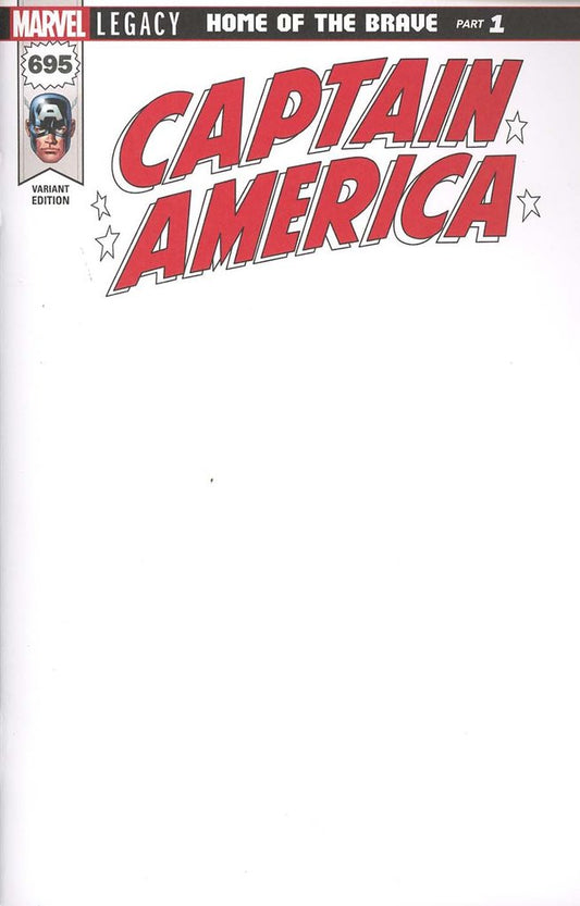 CAPTAIN AMERICA #695 BLANK VAR LEG