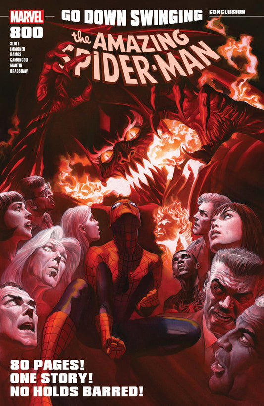 AMAZING SPIDER-MAN #800 ALEX ROSS