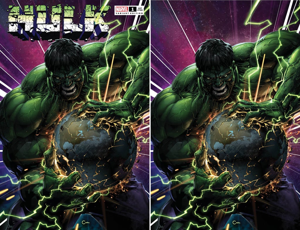 Hulk #1 Clayton Crain Variant Set