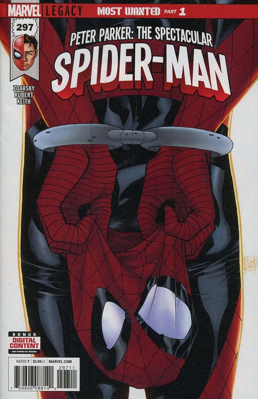 PETER PARKER SPECTACULAR SPIDER-MAN #297 LEG