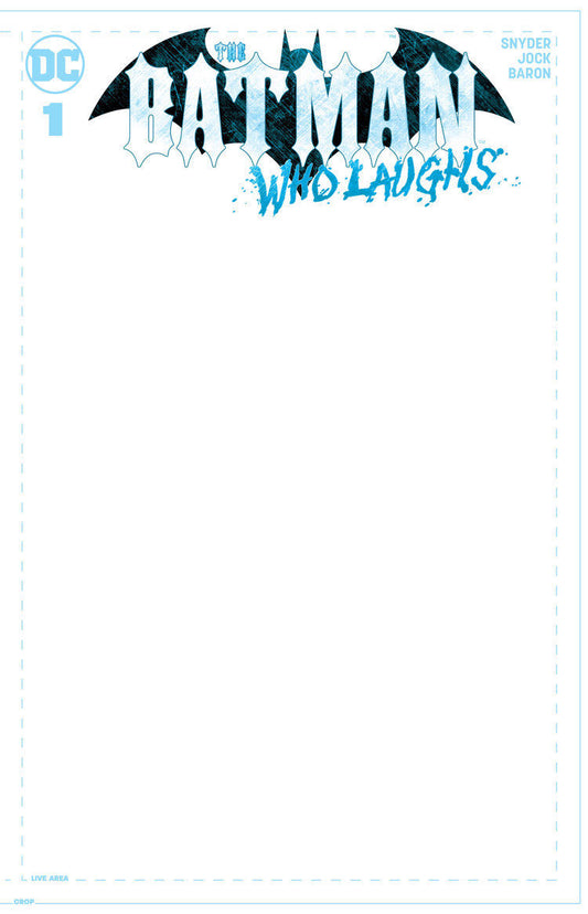 BATMAN WHO LAUGHS #1 BLANK SKETCH COVER EXCLUSIVE