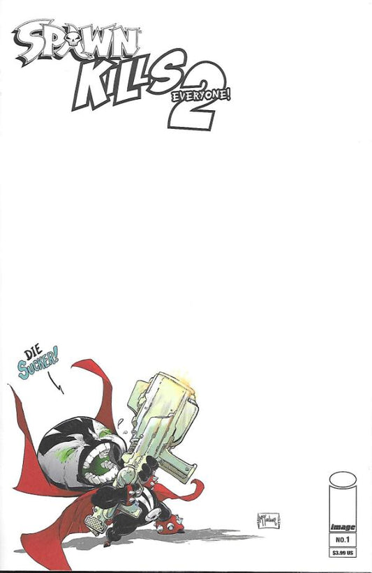 SPAWN KILLS EVERYONE 2 #1 (OF 4) CVR C SKETCH MCFARLANE