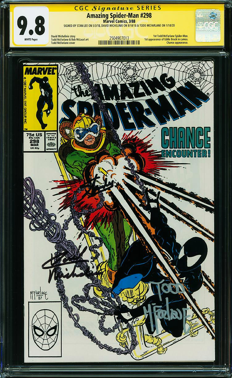 AMAZING SPIDER-MAN #298 CGC SS 9.8