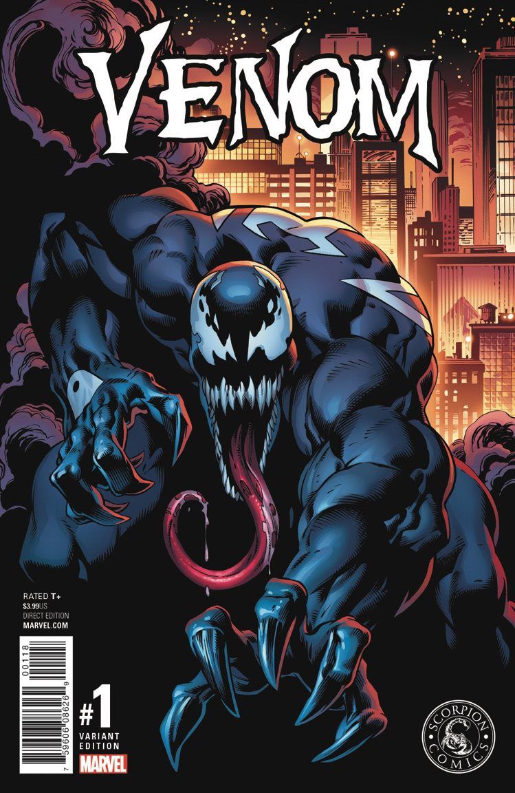 Venom #1 Mark Bagley Color Variant
