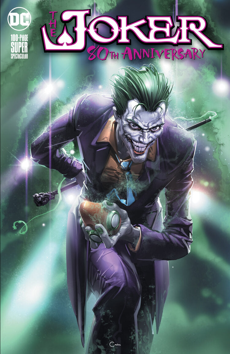 Joker 80th Anniversary #1 Clayton Crain Variant