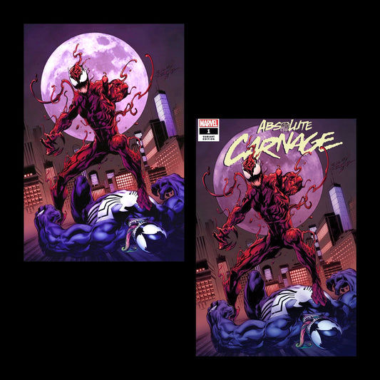 ABSOLUTE CARNAGE #1 SONNY'S COMICS EXCLUSIVE SET COVERS A+B