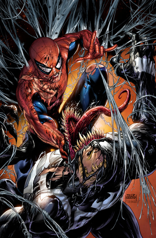 Spider-Man: Life Story #1 Tyler Kirkham "BATTLE DAMAGED" VIRGIN Variant Cover B