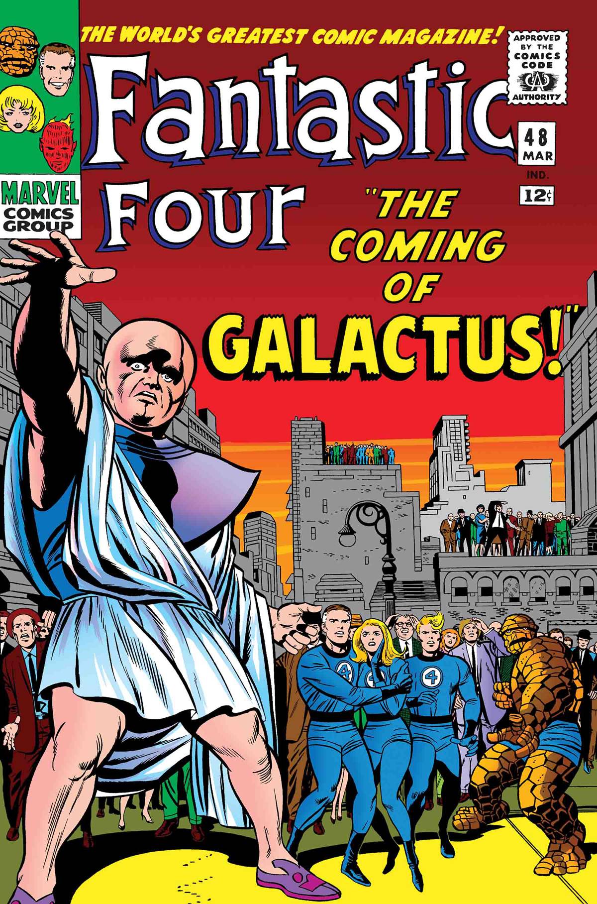 TRUE BELIEVERS FANTASTIC FOUR COMING OF GALACTUS #1