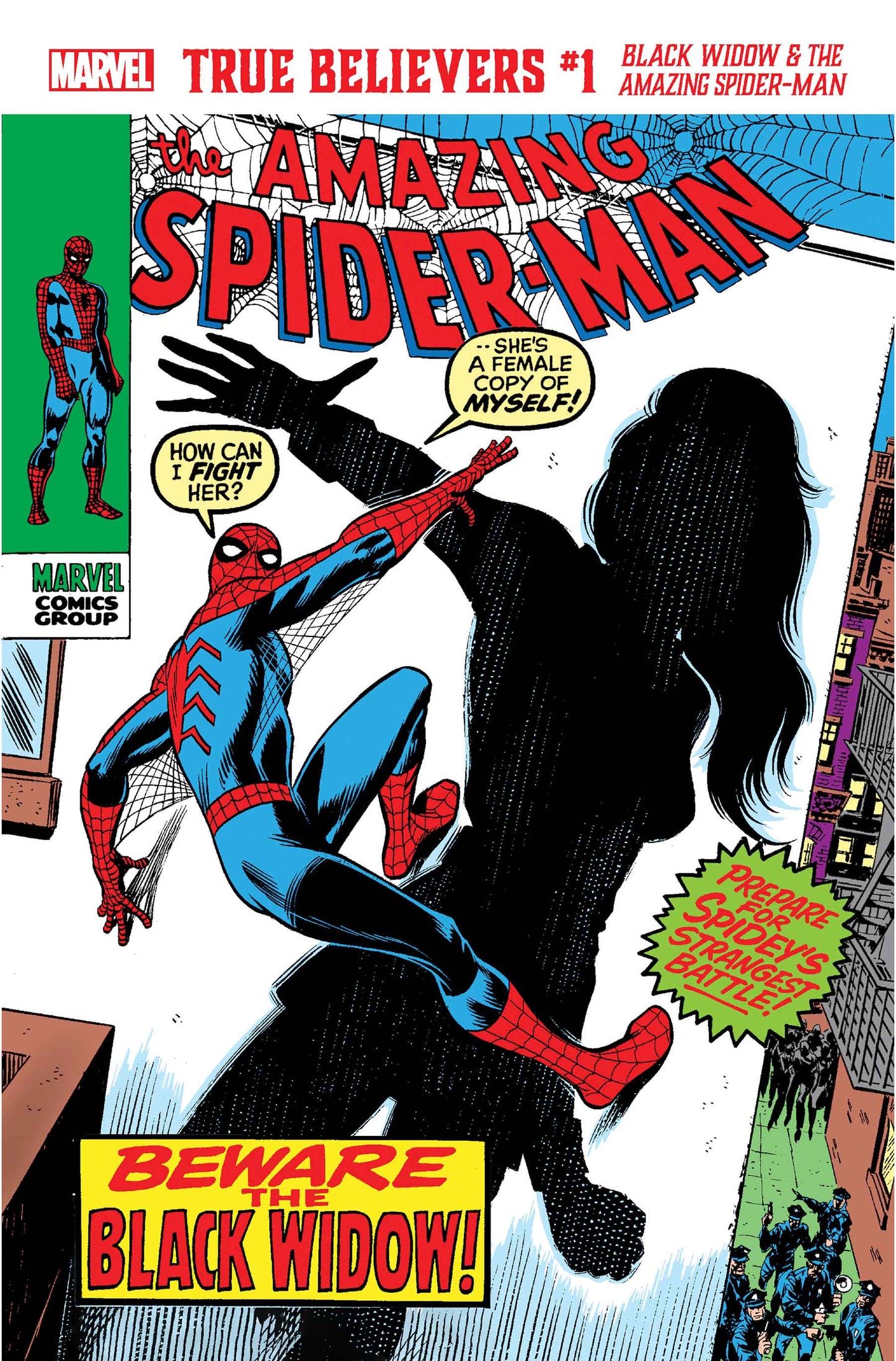 True Believers #1 Black Widow & The Amazing Spider-Man