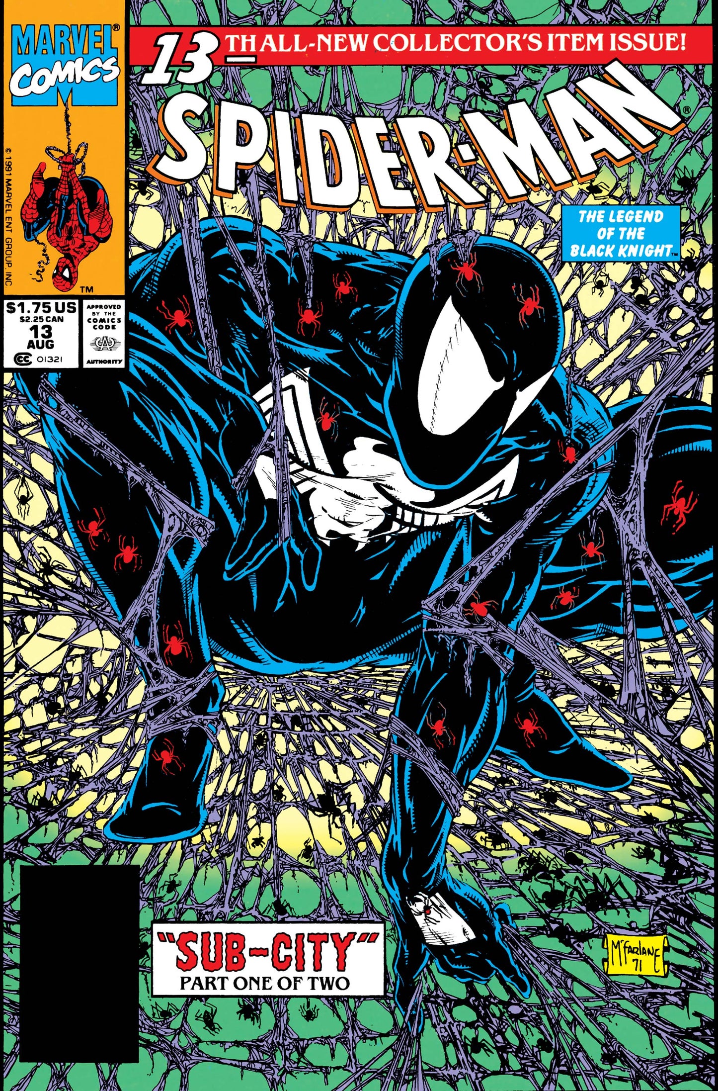 Spider-Man #13 1990 Newsstand Edition (Low Grade)